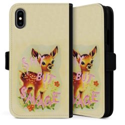 Sideflip Fodral med flap svart