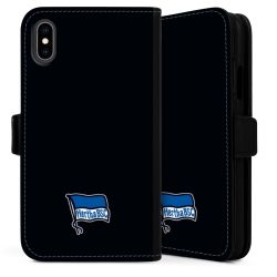 Sideflip mit langer Lasche schwarz