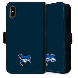 Sideflip mit langer Lasche schwarz