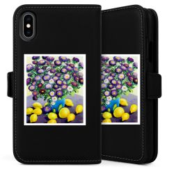 Sideflip Fodral med flap svart