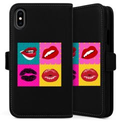 Sideflip Fodral med flap svart