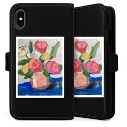 Sideflip Fodral med flap svart