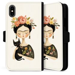 Sideflip Fodral med flap svart