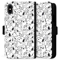 Sideflip mit langer Lasche schwarz