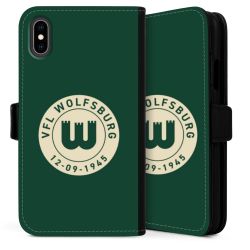 Sideflip mit langer Lasche schwarz