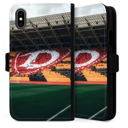 Sideflip mit langer Lasche schwarz