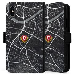 Sideflip mit langer Lasche schwarz