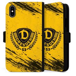 Sideflip mit langer Lasche schwarz