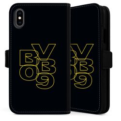 Sideflip Fodral med flap svart