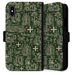 Sideflip mit langer Lasche schwarz