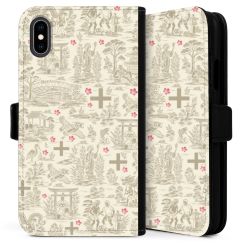 Sideflip mit langer Lasche schwarz