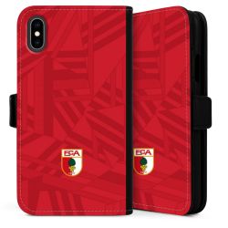 Sideflip mit langer Lasche schwarz