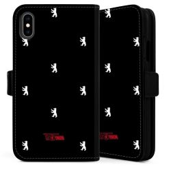 Sideflip mit langer Lasche schwarz