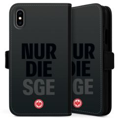 Sideflip mit langer Lasche schwarz