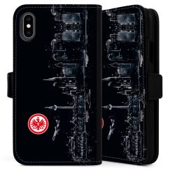 Sideflip mit langer Lasche schwarz