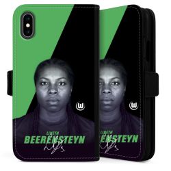 Sideflip mit langer Lasche schwarz