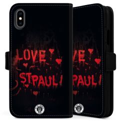 Sideflip mit langer Lasche schwarz