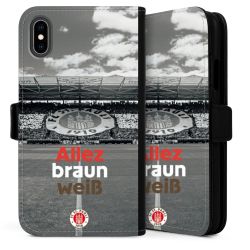 Sideflip mit langer Lasche schwarz