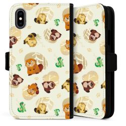 Sideflip mit langer Lasche schwarz