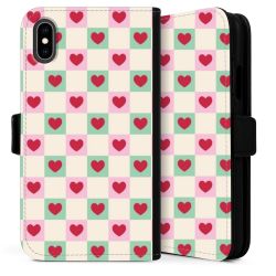 Sideflip mit langer Lasche schwarz