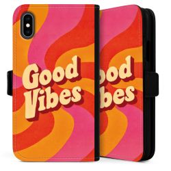 Sideflip mit langer Lasche schwarz