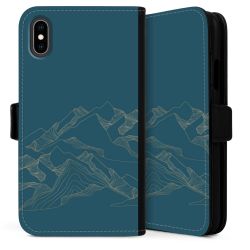 Sideflip mit langer Lasche schwarz