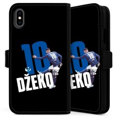 Sideflip mit langer Lasche schwarz