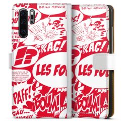 Sideflip mit Lasche weiß