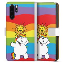 Sideflip mit Lasche weiß