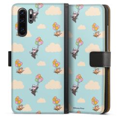 Sideflip mit langer Lasche schwarz