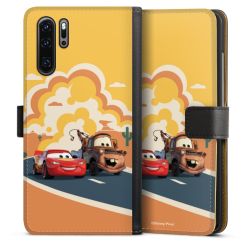 Sideflip mit langer Lasche schwarz