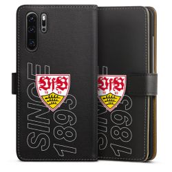 Sideflip mit langer Lasche schwarz