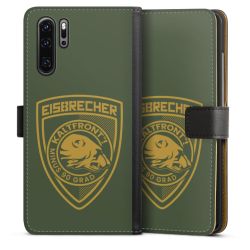 Sideflip mit langer Lasche schwarz