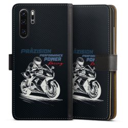 Sideflip mit langer Lasche schwarz