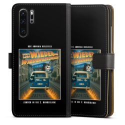 Sideflip mit langer Lasche schwarz