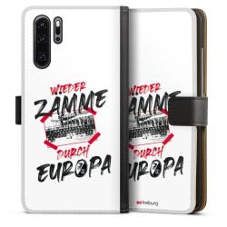 Sideflip mit langer Lasche schwarz