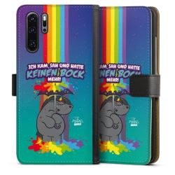 Sideflip mit langer Lasche schwarz