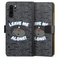 Sideflip mit langer Lasche schwarz