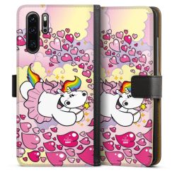 Sideflip mit langer Lasche schwarz