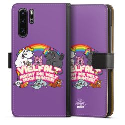 Sideflip mit langer Lasche schwarz