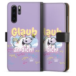 Sideflip mit langer Lasche schwarz