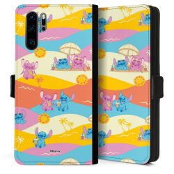 Sideflip mit langer Lasche schwarz