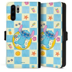 Sideflip mit langer Lasche schwarz