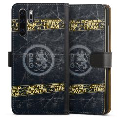 Sideflip mit langer Lasche schwarz