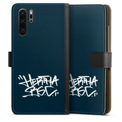 Sideflip mit langer Lasche schwarz