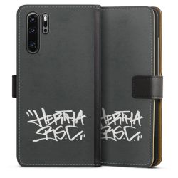 Sideflip mit langer Lasche schwarz