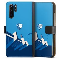 Sideflip mit langer Lasche schwarz