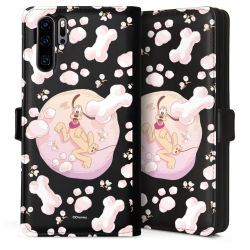 Sideflip mit langer Lasche schwarz