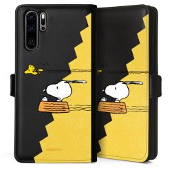 Sideflip mit langer Lasche schwarz