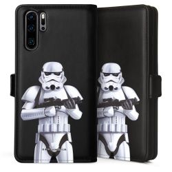 Sideflip mit langer Lasche schwarz